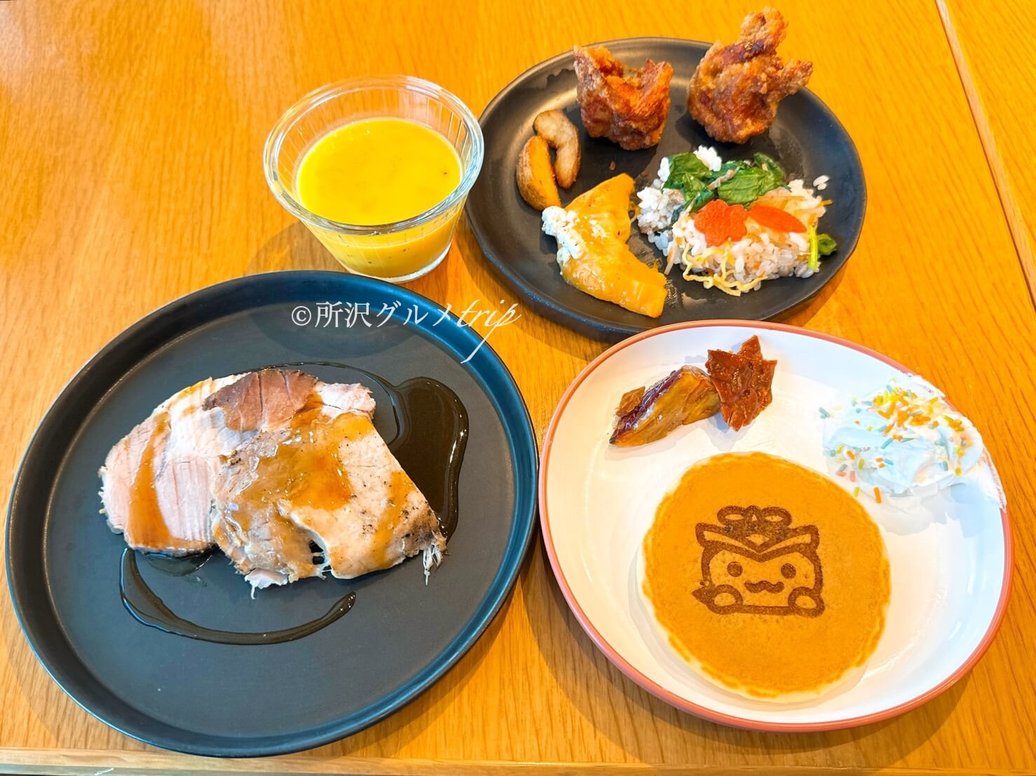 〔実食〕「角川食堂」ランチビュッフェ！トコろんパンケーキやカスタマイズカレーに旬野菜（所沢グルメtrip）